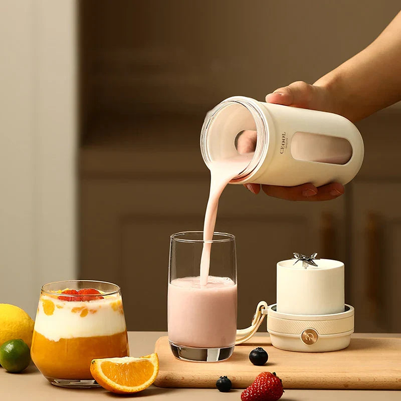 10-Blade Portable Electric USB Blender