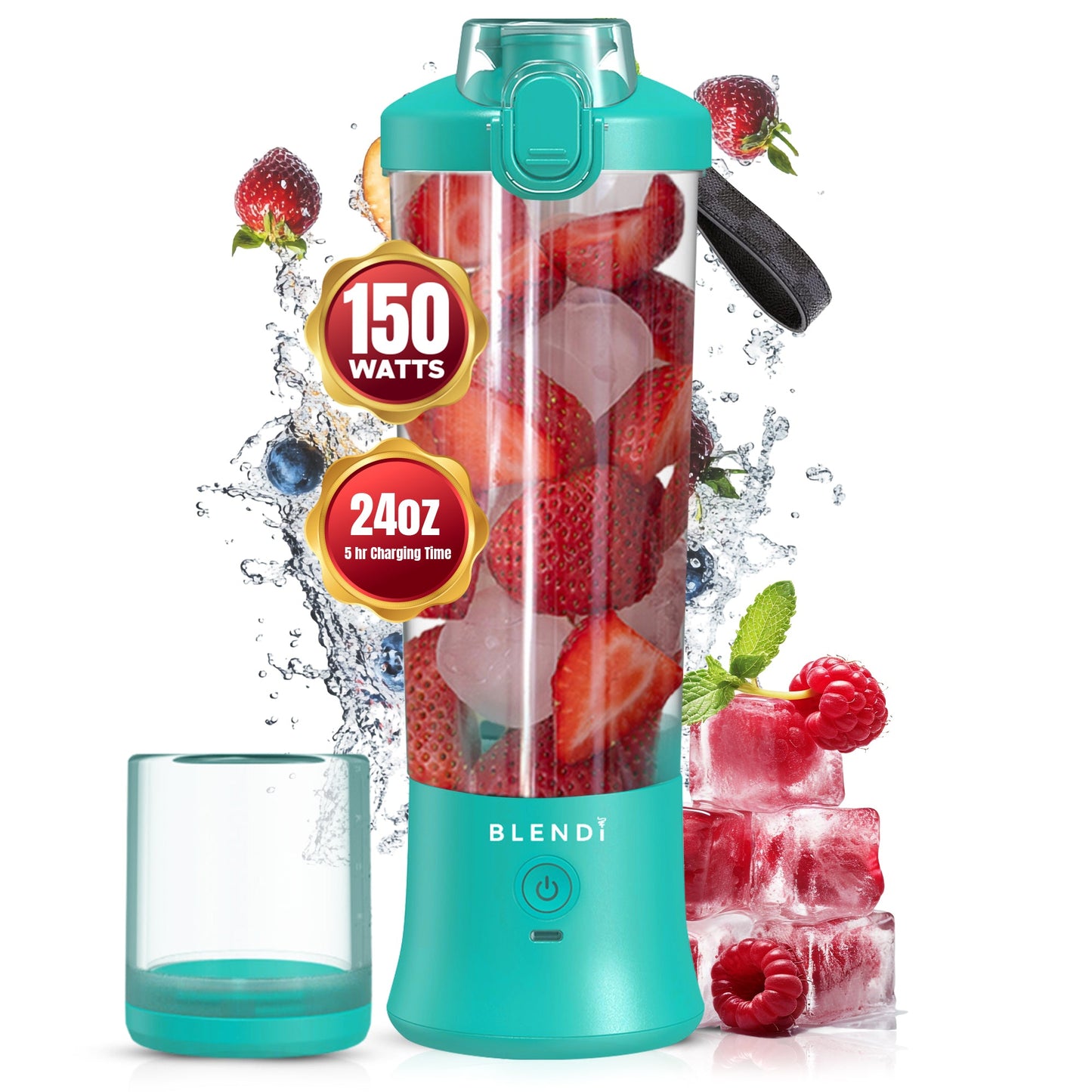 Ice Crushing Portable Blender (24oz)