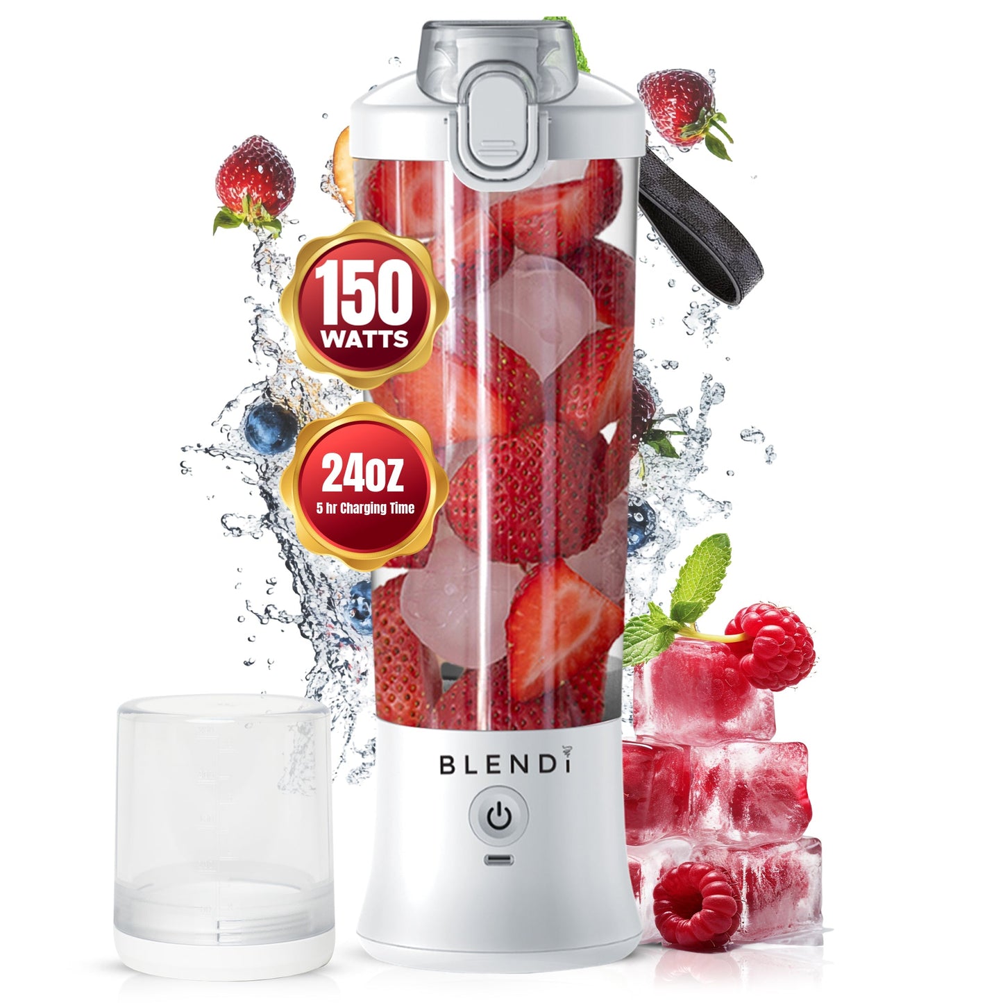 Ice Crushing Portable Blender (24oz)